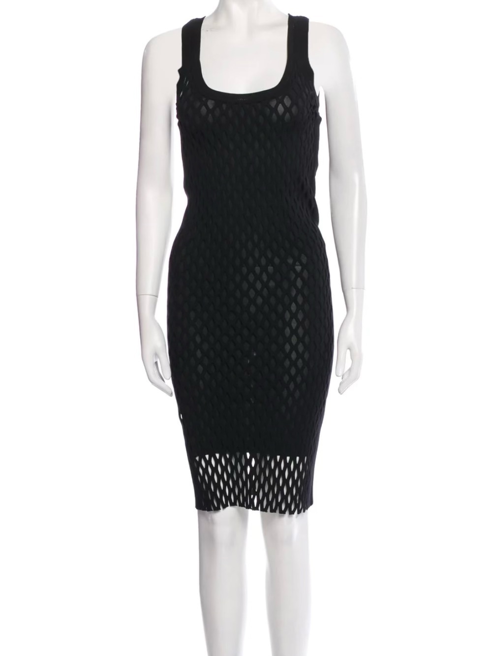 Alexander Wang Black Midi Dress